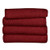 Sunbeam Fleece Electric Heated Warming Throw Blanket Garnet Red Washable 3 Heat Settings