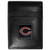 NFL Siskiyou Sports Mens Chicago Bears Leather Money Clip-Cardholder One Size Black