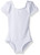 Capezio Big Girls Team Basic Short Sleeve Leotard White L -12-14-