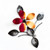 bsart Metal Wall Decor Wall Art Wall Sculpture Metallic Luster Flower Vine Decor Indoor and Outdoor Middle bsart Metal Wall Decor Wall Art Wall Sculpture Metallic Luster Flower Vine Decor Indoor and Outdoor Middle