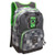 JINX Minecraft Creepy Creeper Kids School Backpack  Gray  17  Dark Grey  N-A
