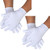 DH 2 Pairs White Cotton-Nylon Marching Gloves  Formal Tuxedo Honor Guard Parade Gloves
