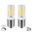Ceramic E17 LED Bulb for Microwave Oven Appliance, 4W (40W Halogen Bulb Equivalent), Warm White 3000K, Pack of 2