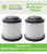 Think Crucial Replacement Vacuum Filters Compatible with Black and Decker Vacuums  Washable and Reusable Filter Part - Parts VF100  VF100H - Fits Mode