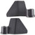 2 Pack Bread Maker Paddle  Stainless Steel Non-stick Breadmaker Blade  Mixing Paddle Replacement Part for Breadmaker Machine