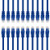 GearIT 20-Pack, Cat5e Ethernet Patch Cable 3 Feet - Snagless RJ45 Computer LAN Network Cord, Blue