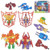 Transformers Robots in Disguise Mini-Con 4 Pack Weapons Club Blaster Sword Claw Weaponizers