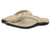 Vionic Mens Tide Toe-Post Sandal - Flip Flop with Concealed Orthotic Arch Support Taupe 11 Medium US