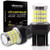 VANSYROY 7443 7440 7441 7444 WY21W T20 LED Bulbs Xenon White  Super Bright 58-SMD with Projector Replacement for Backup Reverse-Turn Signal Light  Bra
