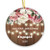 Umzing Christmas Tree Ornament 2020 Our First Christmas Ornament Our 1st Christmas Keepsake Ornament Engaged Holiday Wedding Family and Friends Gift - 3