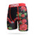 PSD Mens Brief Underwear Bottom -Red-Snake Rose Black  S-