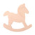 Darice Wood Cutout Rocking Horse 4 inches -36-Pack- 9133-63