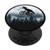 Dinosaur Riding A Bike T-Rex Rush Toward the Moon Cute PopSockets PopGrip Swappable Grip for Phones and Tablets
