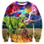 TUPOMAS Mens Ugly Christmas Sweater for Party Novelty 3D Digital Dinosaur Xmas Sweatshirt Top Long Sleeve Sweatshirt Pullover for Unisex 3XL