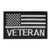 LEGEEON USA American Flag Veteran Vet 2x3-25 Morale Tactical HookandLoop Patch