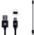 USB C Cable - 7inch 3A USB C to USB A Nylon Braid Fast Charging Cable - USB Type C Cable with Data Sync Transfer Compatible with Galaxy S10  S9  S8  N