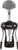 Trudeau Maison Deluxe Wing Corkscrew, Silver/Black