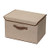 UUJOLY Storage Bins  Foldable Storage Box Cube with Lids and Handles Fabric Storage Basket Bin Organizer Collapsible Drawers Containers for Nursery  C