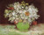 Posterazzi Vase Zinnias And Other Flowers Poster Print by Vincent Van Gogh  -22 x 28-