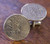 Vermont State Quarter Cuff Links Coin Cufflinks