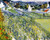 Vineyards Auvers Poster Print by Vincent Van Gogh -10 x 12-