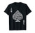 Ace of Spades Texas Holdem Poker Playing Card T-Shirt