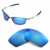 Walleva Replacement Lenses for Oakley Square Whisker Sunglasses - Multiple Options Available -Ice Blue Coated - Polarized-