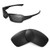 Walleva Replacement Lenses for Oakley Fives Squared Sunglasses -Multiple Options Available -Black-