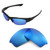 Walleva Replacement Lenses for Oakley Bottlecap Sunglasses-Multiple Options -Ice Blue Coated - Polarized-