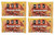 Brachs Harvest Corn -Indian Corn- Candy Corn  11 oz -Pack of 4-