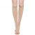 Knee High Compression Socks for Men and Women- Edema  Varicose Veins  Travel  Pregnancy  Medical Nursing -20-30mmHg- BEST Compression Stockings--Nude-op