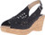 Spring Step Womens Chaya Wedge Sandal  Black  41 EU-9-5-10 M US