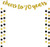 Glittery Gold Cheers to 70 Years Banner for 70th Birthday Wedding Anniversary Party Decoration