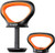 Eazylyfe Adjustable Kettlebell Handle?Dumbbell Handles 2-in-1 Push Up Bar and Kettlebell-with Strength Training and Core Fitness at Home or Gym for Me