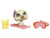 Littlest Pet Shop Pets On the Go Seal with Pink Sled