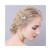 Woeoe Bride Crystal Hair Combs Rhinestone Gold Floral Headpieces Wedding Side Combs Hair Accessories Jewelry for Women and Girls Woeoe Bride Crystal Hair Combs Rhinestone Gold Floral Headpieces Wedding Side Combs Hair Accessories Jewelry for Women and Girls