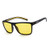 ZENOTTIC Night Vision Glasses for Men TR90 Frame Reduce Glare Yellow Lens HD Polarized Night Driving Glasses