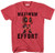 Marvel Deadpool Chibi Maxiumum Effort Mens T-Shirt -Medium  Heather Red-