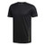 adidas Mens Rise Up N Run Running Tee  Black  Small