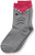 K- Bell Boys Big Novelty Crew  charcoal shark  Shoe Size 7-5-13