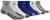 adidas Youth Kids-Boys-Girls Cushioned Quarter Socks -6-Pair-  Light Onix- Black - White Marl- Onix- Mystery Ink Blue  Medium