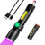 Black Light Flashlight  LED Tactical Flashlight Rechargeable  3in1 LED Tactical Flashlight UV Black Light andRedlight 1000Lumen 7 Light Modes  Zoomable