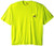 Carhartt Mens Big and Tall High Visibility Force Color Enhanced Short Sleeve Tee Brite Lime XXX-Large