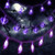 30 Feet 60 LED Halloween String Lights Halloween Bat Ghost Spider String Lights Purple Battery Operated Halloween Lights for Halloween Outdoor Indoor 30 Feet 60 LED Halloween String Lights Halloween Bat Ghost Spider String Lights Purple Battery Operated Halloween Lights for Halloween Outdoor Indoor