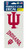WinCraft NCAA Indiana University Perfect Cut Decal -Set of 2-  4 x 4