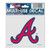 WinCraft MLB Atlanta Braves 84488010 Multi-Use Decal  3 x 4