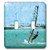 3dRose LLC lsp-19077-2 Wind Surfing Double Toggle Switch