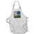 3dRose apr-43888-1 Wind Turbine-Full Length Apron with Pockets  22 by 30-Inch  White