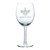 Wine Glass Goblet Queen Bee -10 oz-