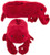 Wishpets Red Lobster Animal Slippers